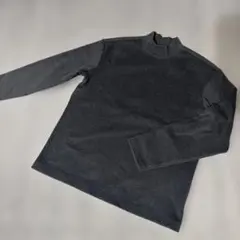【ほぼ未使用】UNIQLO 長袖カットソー 130 ダークグレー