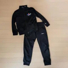本日限り】adidas トリコロール セットアップ ジャージ難あり Mサイズ
