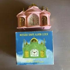 Mosque モスク　置時計 ピンク　目覚まし時計　モスク