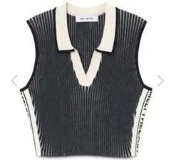 melt the lady collared knit tops