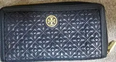 TORY BURCH トリーバーチ ラウンドファスナー 長財布　花柄