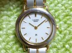 【稼動品】SEIKO LAUREL　レディース腕時計　クォーツ　コンビカラー