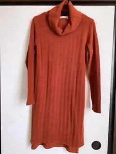 ニットワンピース