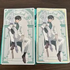 ブルーロック 糸師凛 namcoオリジナルイラストシート ノーマル＆箔押し仕様