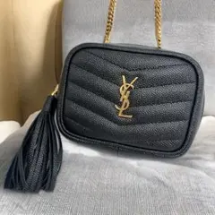 ✨極美品✨サンローランパリ　ベイビー　ルー　チェーンショルダーバッグ　レザーのサムネイル