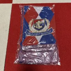 【未開封】横浜F・マリノス ダイヤ柄 ニットマフラー 当時物