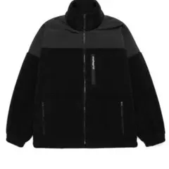 mahagrid ボアフリースジャケット ブラック