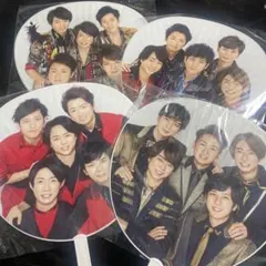 嵐　ライブグッズ　DVD CD4枚アルバム　ジャニーズカウコンうちわ　まとめ売り 嵐 - 松本潤 うちわ カウコン 2006-2007の通販 by hazuk's shop