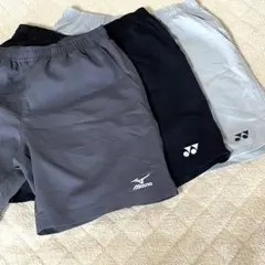 YONEX ハーフパンツ 3色セット L