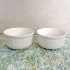 ナンタケットバスケット　アイスクリームボウル 2個セット