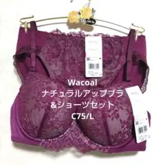 C75 ワコール シアーブラー Sheer Braブラショーツ セット - メルカリ