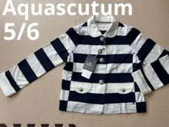 Aquascutum ジュニアストライプジャケット