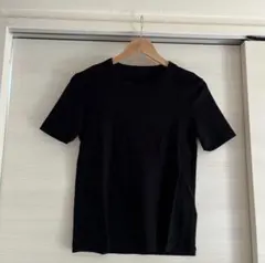 【試着のみ】Deuxieme Classe GIZA フライスTシャツ　ブラック Deuxieme Classe *GIZA フライスTシャツ Black 【公式通販】