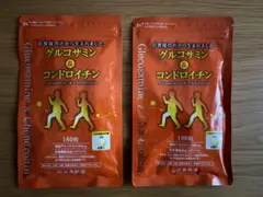 新品2点】山田養蜂場 関節ケア グルコサミン＆コンドロイチン お 