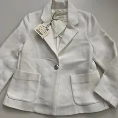 新品ZARA KIDS ザラキッズ　フォーマルジャケット　白110 ガールズ