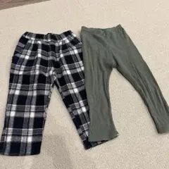 ズボン　2着セット　プティマイン＆UNIQLO