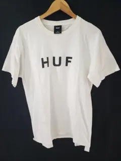 HUF 半袖 ロゴ Tシャツ メンズ Ｍ ホワイト系のサムネイル