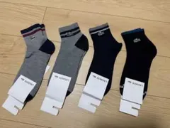 LACOSTE ラコステ ソックス 4足セット アンクル丈 処分品 一着限リのサムネイル