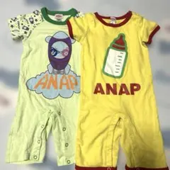 ANAP KIDS ロンパース 2枚セットのサムネイル