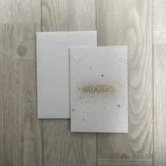 CHANEL スパークルデザイン グリーティングカード