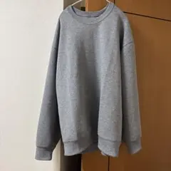 UNIQLO C ユニクロC オーバーサイズスウェットシャツ グレー 05 XL