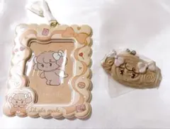 Lil ala mode カードホルダー　ナッツ セット