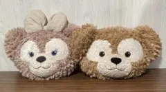 ディズニー ダッフィー シェリーメイ ぬいぐるみクッション 2個セットのサムネイル