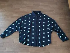 ZARA ドット柄 シャツ Sサイズ