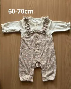 フリルロンパース 70