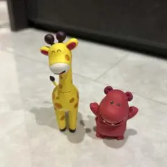 たべっ子どうぶつ THE MOVIE フィギュア vol.2 かば　きりん