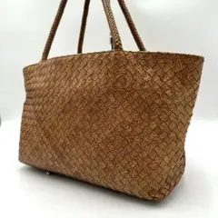イントレチャート レザー ハンドバッグ トートバッグ