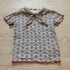 しまむら　juo 花柄Tシャツ　100センチ