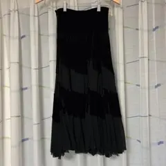 膝丈スカート