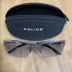 POLICE ポリス サングラス S2819 ライトゴールド/ダークブルーミラー