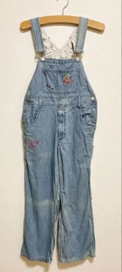ティンカーベル　デニム　オーバーオール カバーオール　サロペット　150