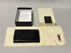 YSL イヴ・サンローラン 5連キーケース レザー