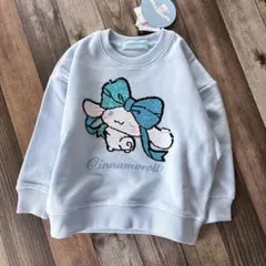 サンリオ シナモロール スパンコールトレーナー 100cm