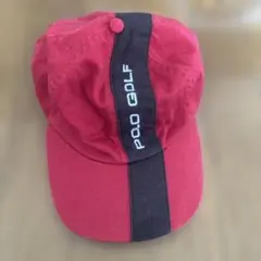 POLO GOLF 赤 キャップ