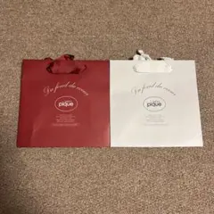 【即時発送】 gelato pique ショッピングバッグ 2個セット