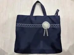 【未使用】familiar ネイビー バッグ