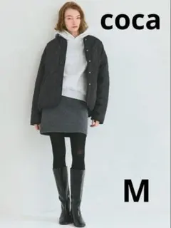 24時間以内発送・新品タグ付け⭐︎ウォッシャブルリバーシブルキルティングチャコール