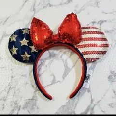 ディズニー　アメリカン　カチューシャ