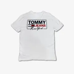 TOMMY JEANS ホワイト Tシャツ　古着　vintage