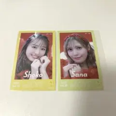 =LOVE ミニフォトカード Vol.10 瀧脇笙古 諸橋沙夏