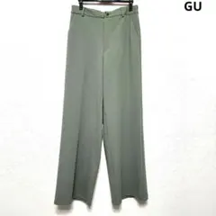 GU　セージグリーン　スラックス　XL