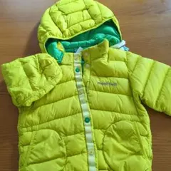 mont-bell フード付きダウンコート 90cmリバーシブル