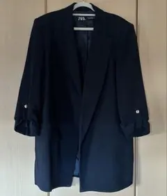 ZARA ロールアップスリーブブレザー