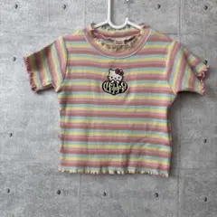 ハローキティ ストライプ Tシャツ