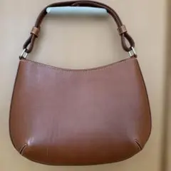comoratti レザー シボ皮 ワンハンドルショルダーバック ハーフムーン 