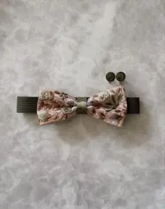 SASSY 蝶ネクタイ　カブスボタン　結婚式　ブライダル　新郎